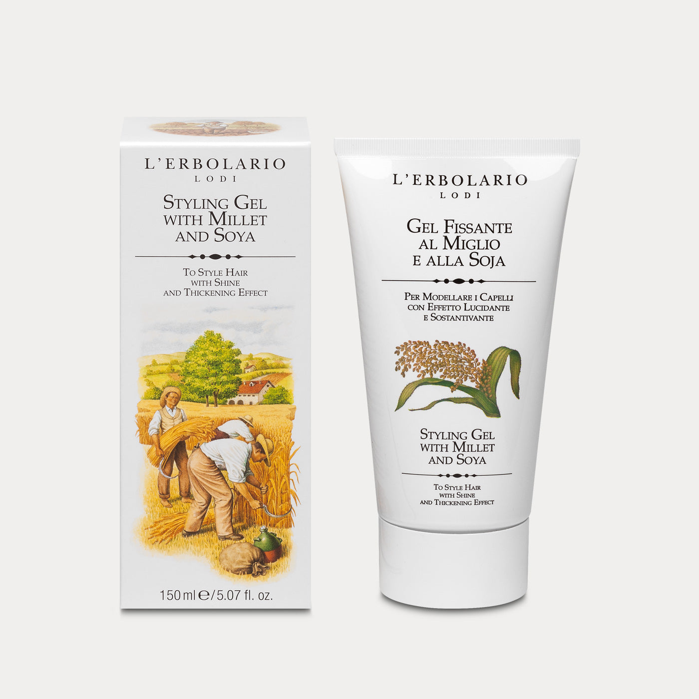 Styling Gel wit Millet and Soya