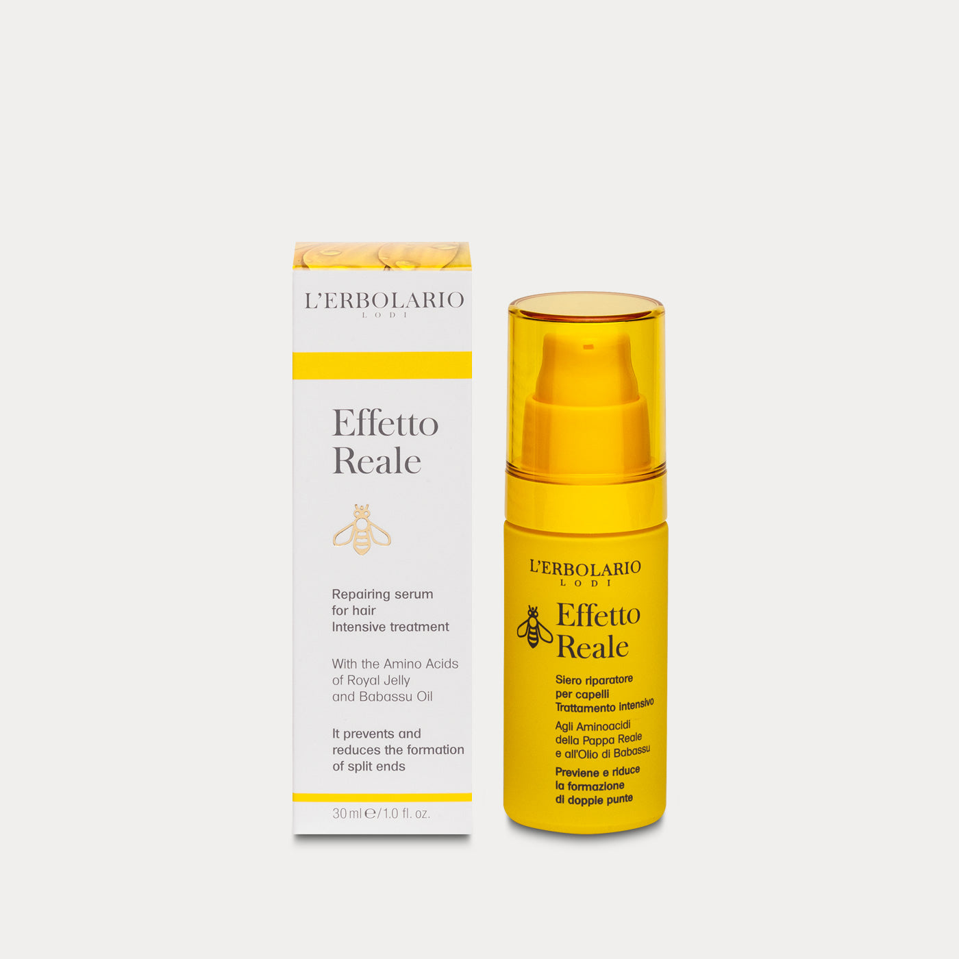 Repairing Serum for hair Intensive Treatment Effetto Reale
