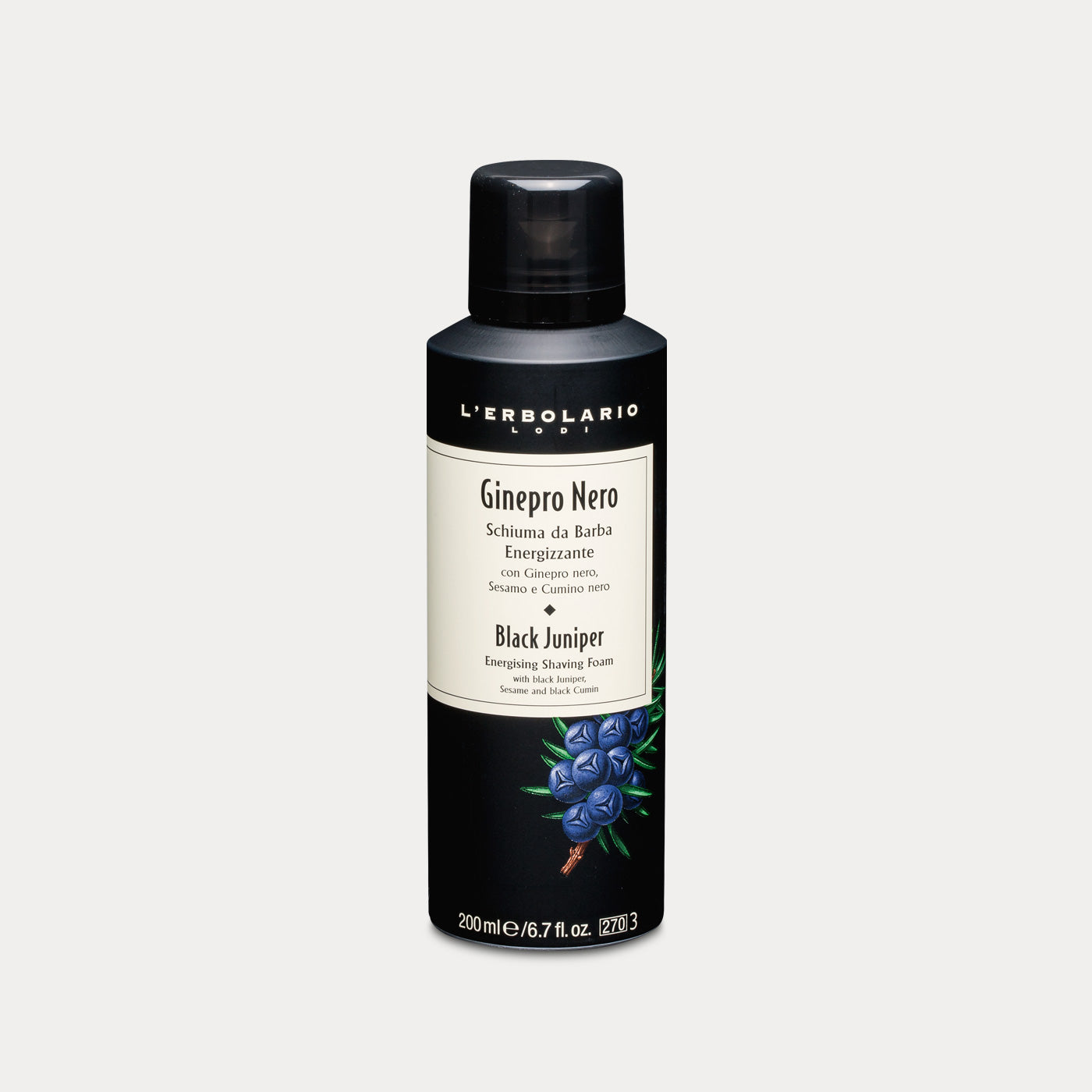 Energising Shaving Foam Black Juniper
