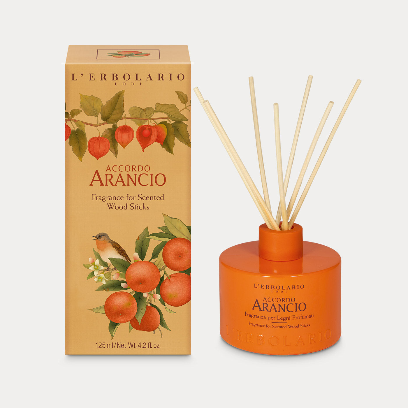 Fragrance for Scented Wood Sticks Accordo Arancio