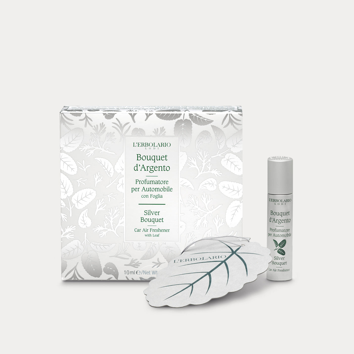 Car Air Freshener Silver Bouquet