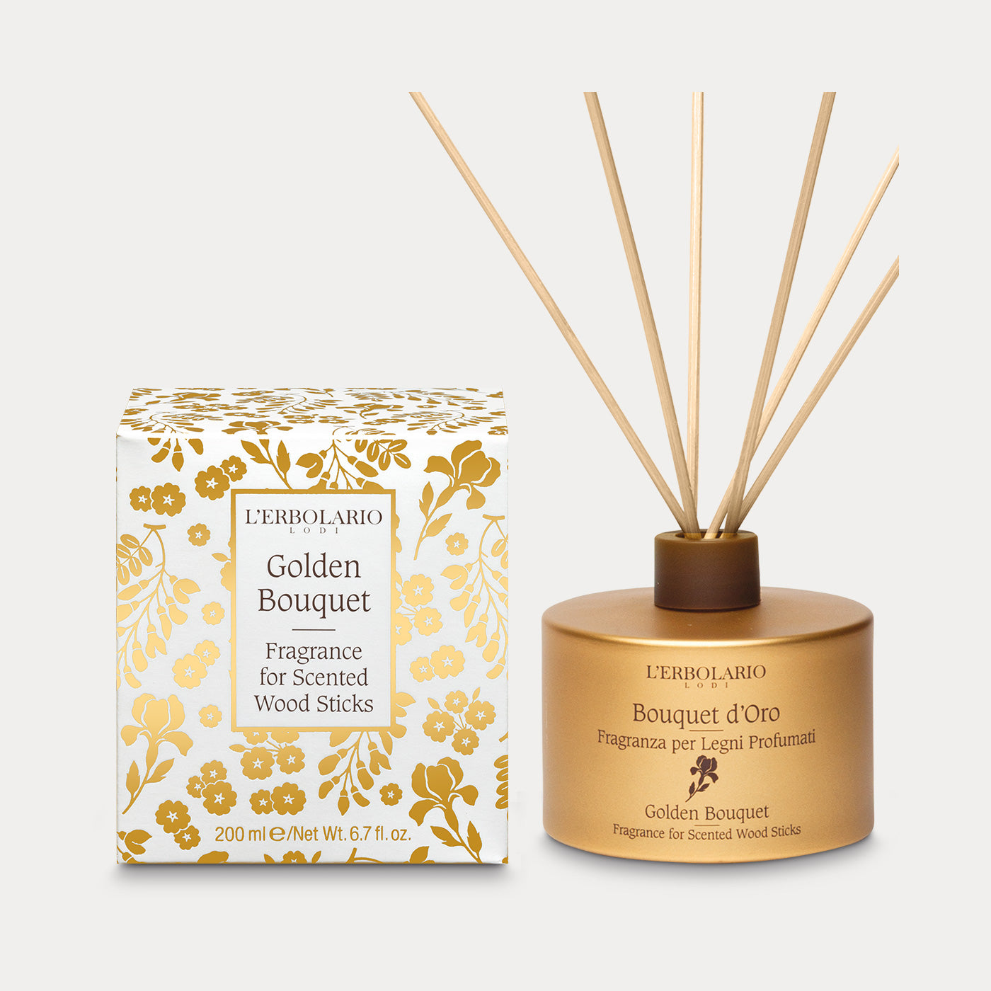 Fragrance for Scented Wood Sticks Golden Bouquet