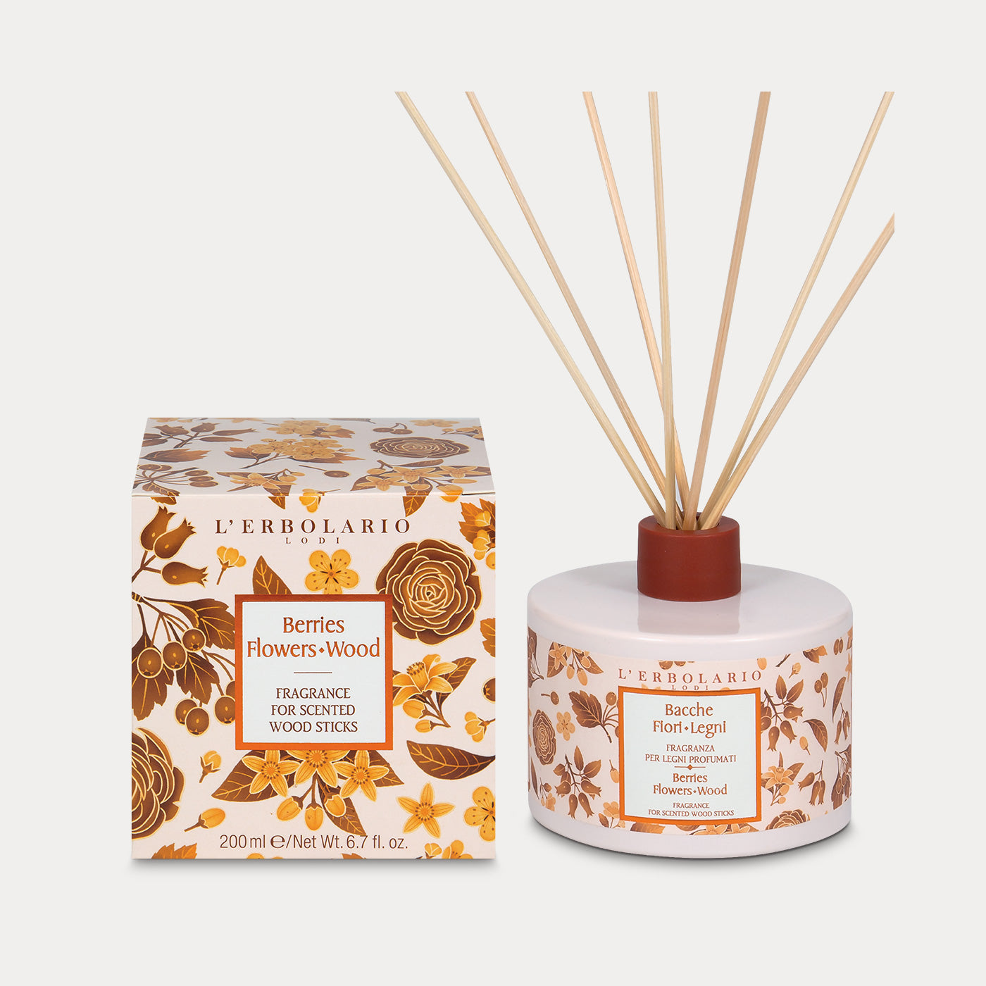 Fragrance for Scented Wood Sticks Berries Flowers Wood