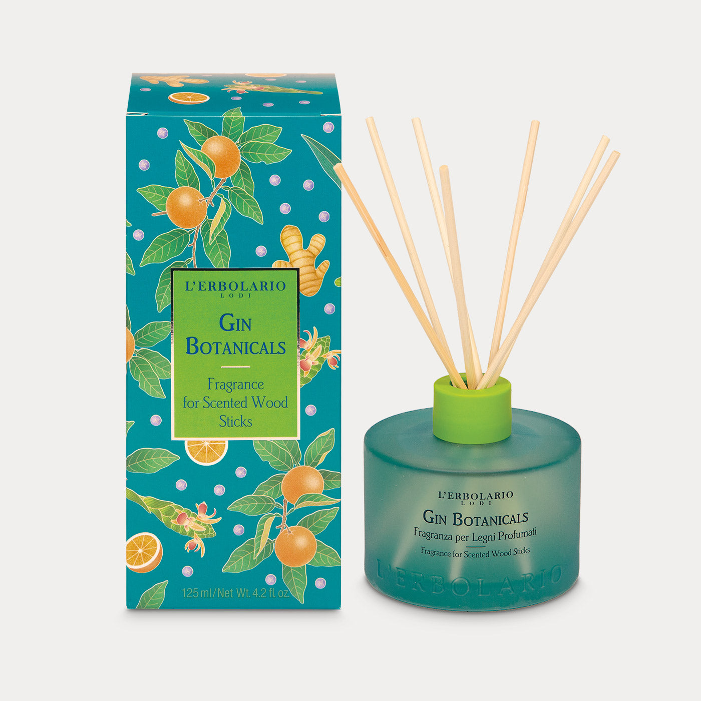 Fragrance for Scented Wood Sticks Gin Botanicals