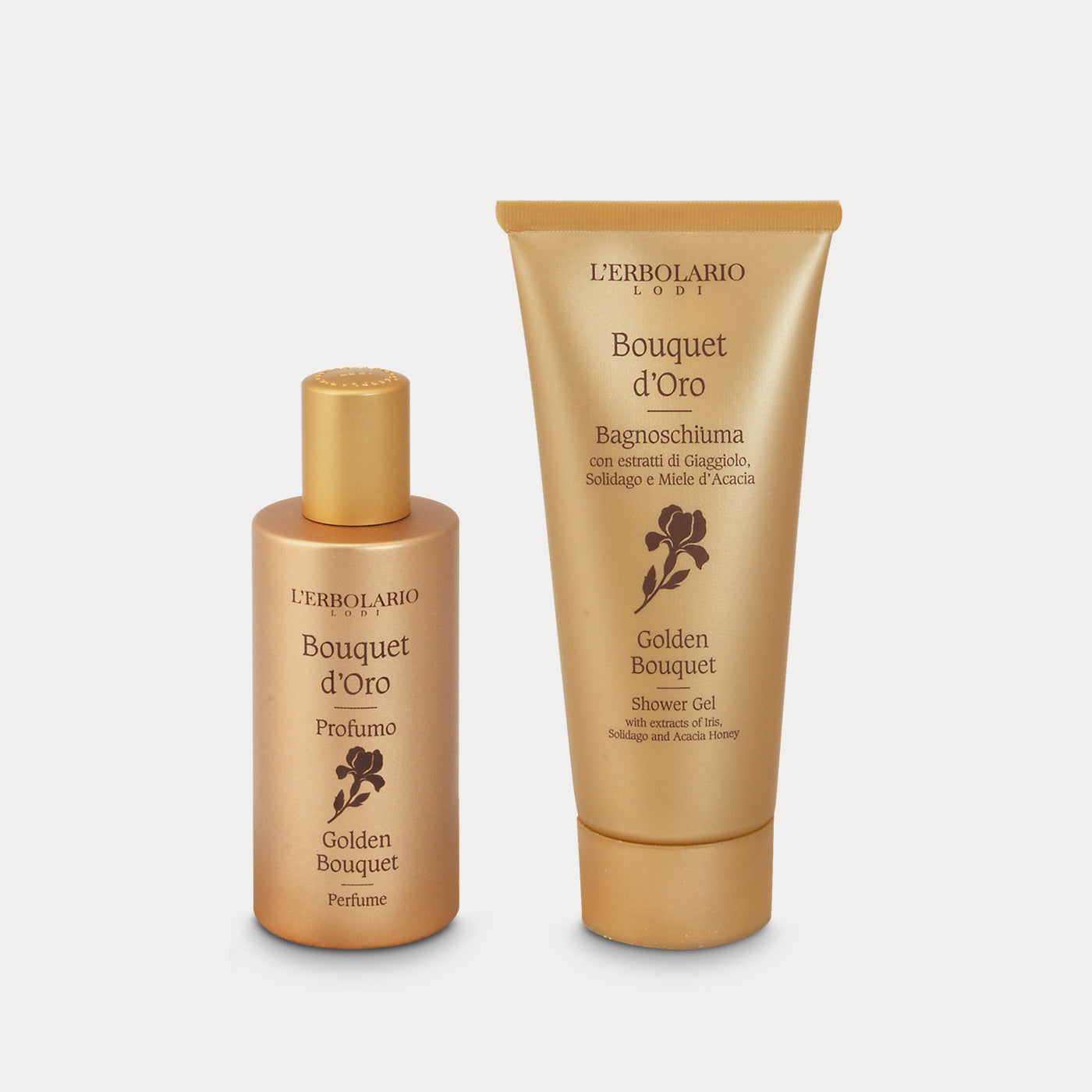 Body Care Set Golden Bouquet