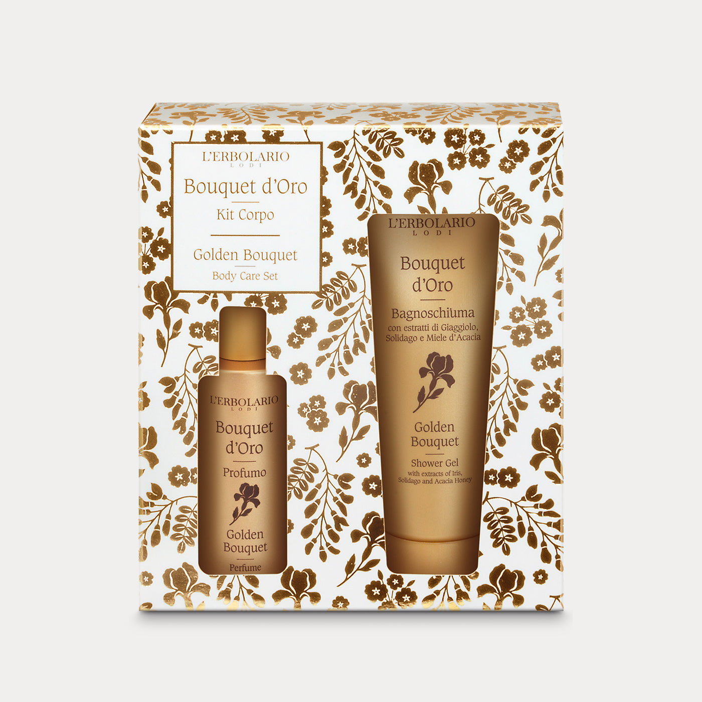 Body Care Set Golden Bouquet