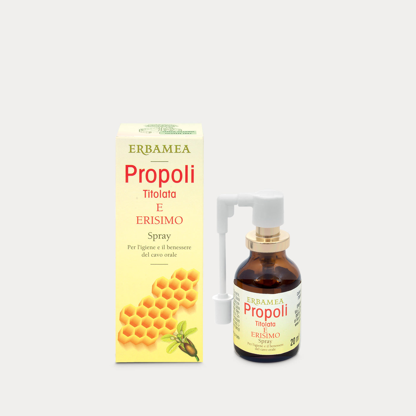 Throat spray Propolis and Erisimo Titrated Propolis
