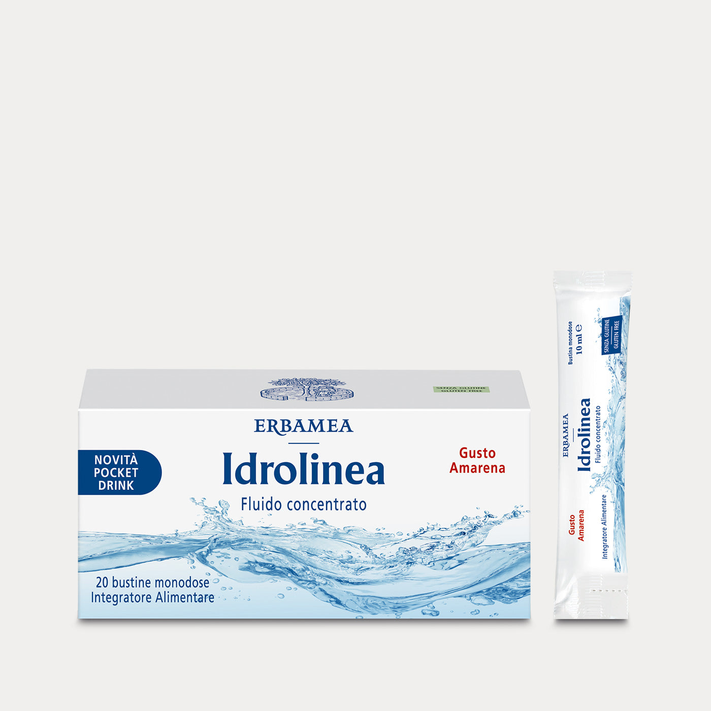 Concentrated Fluid Idrolinea in Single-dose Sachets