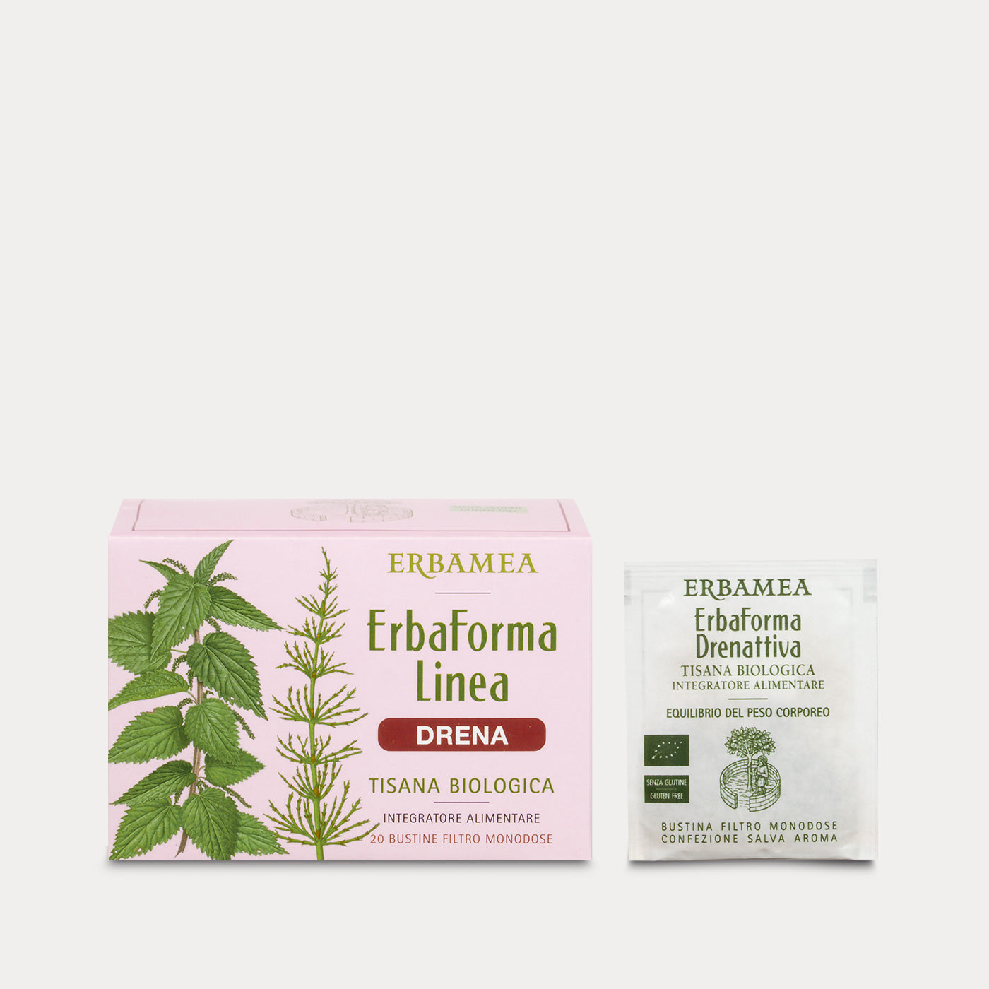 Organic herbal tea Erbaforma Linea Drena