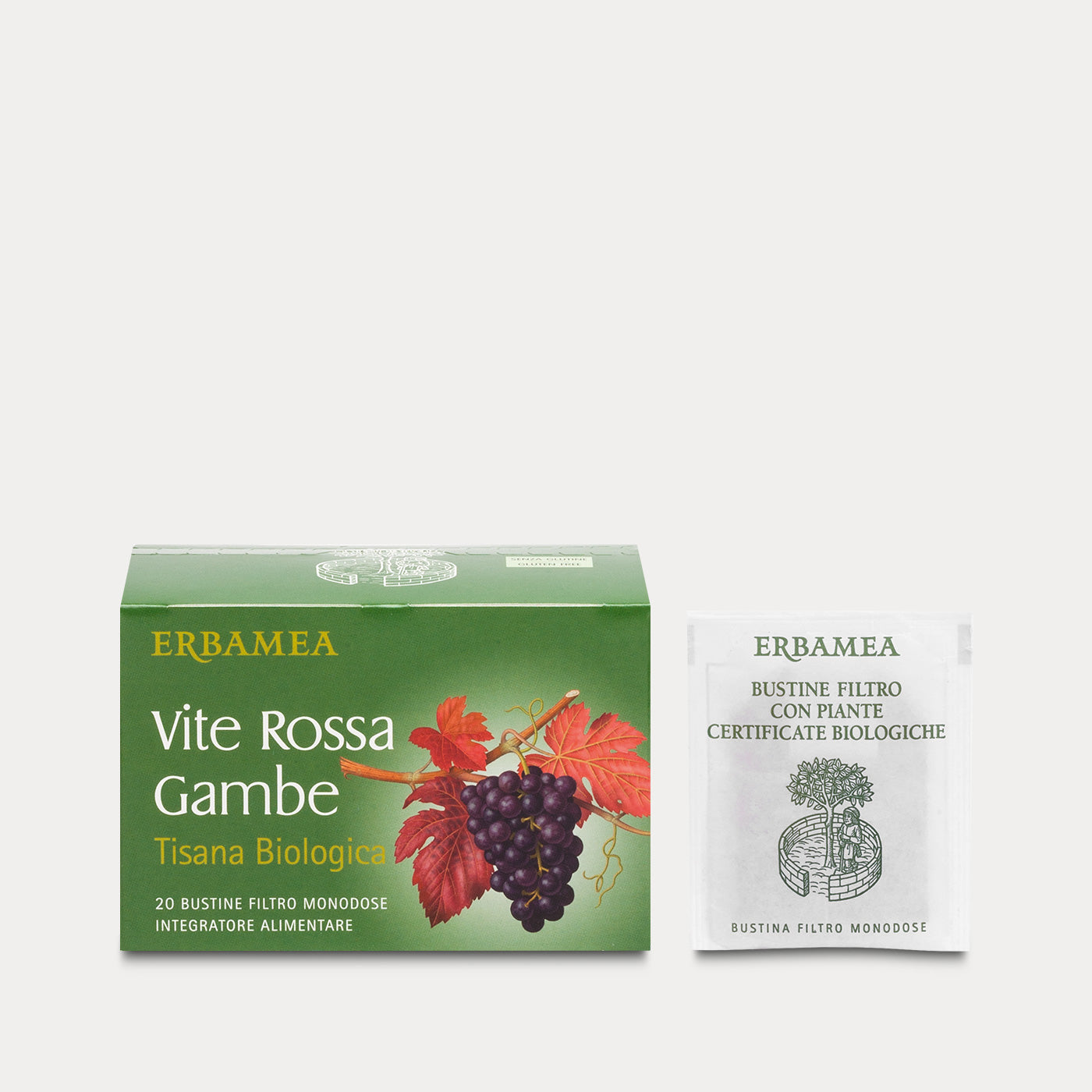 Organic Herbal Tea Vite Rossa Gambe